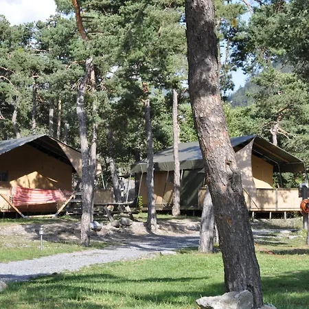 Camping River Le Martinet (Alpes-de-Haute-Provence)